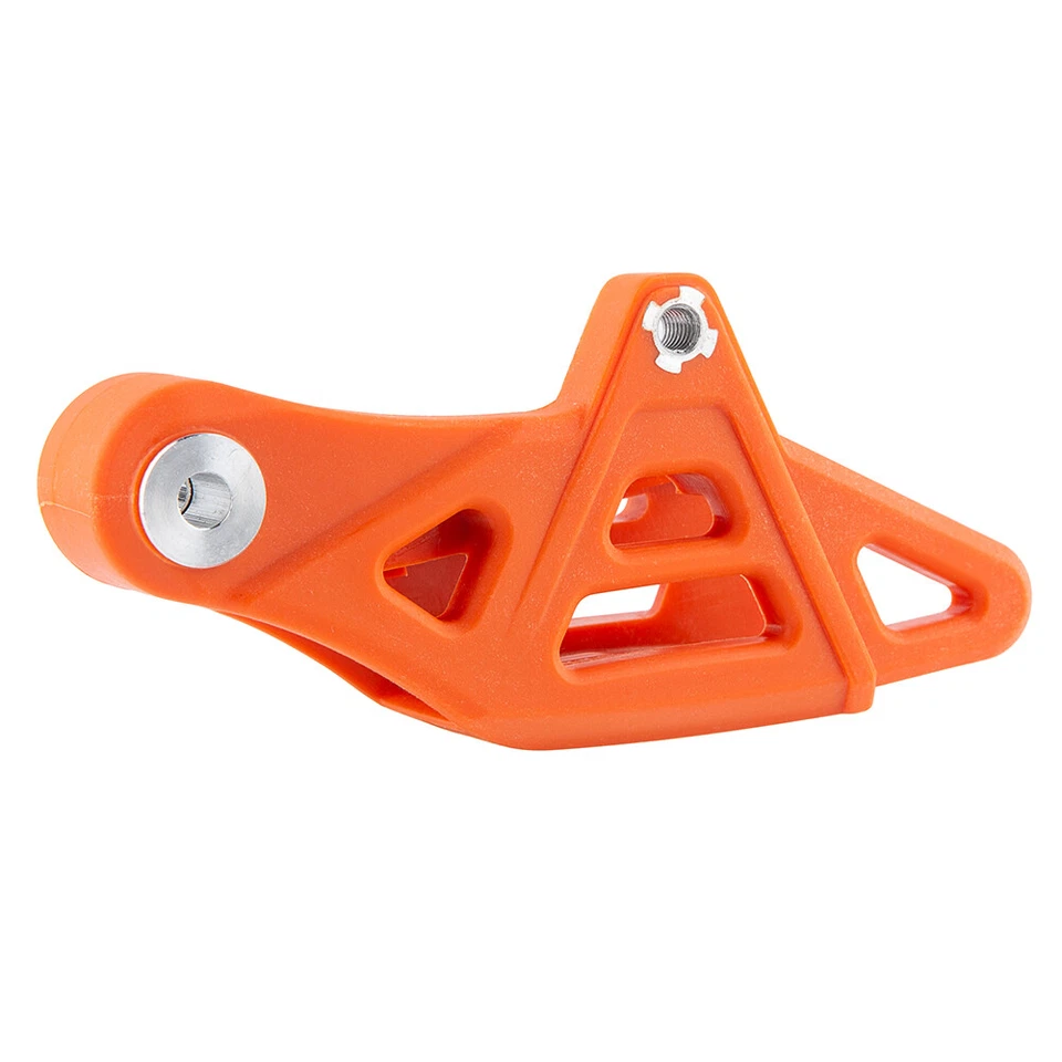 Protector guía cadena trasera para KTM 50 65 SX SXS 65 SX SX-E 3 SX-E 5 2016-2025 naranja Foto 3 de 4