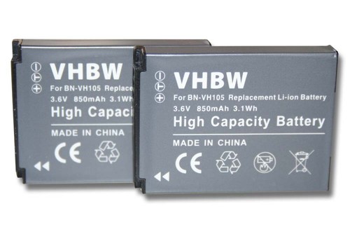 Subtel Kamera-Akku Kompatibel Mit JVC Adixxion, GC-XA2, GC-XA1 – 1050mAh, 3.7V, Lithium-Ionen