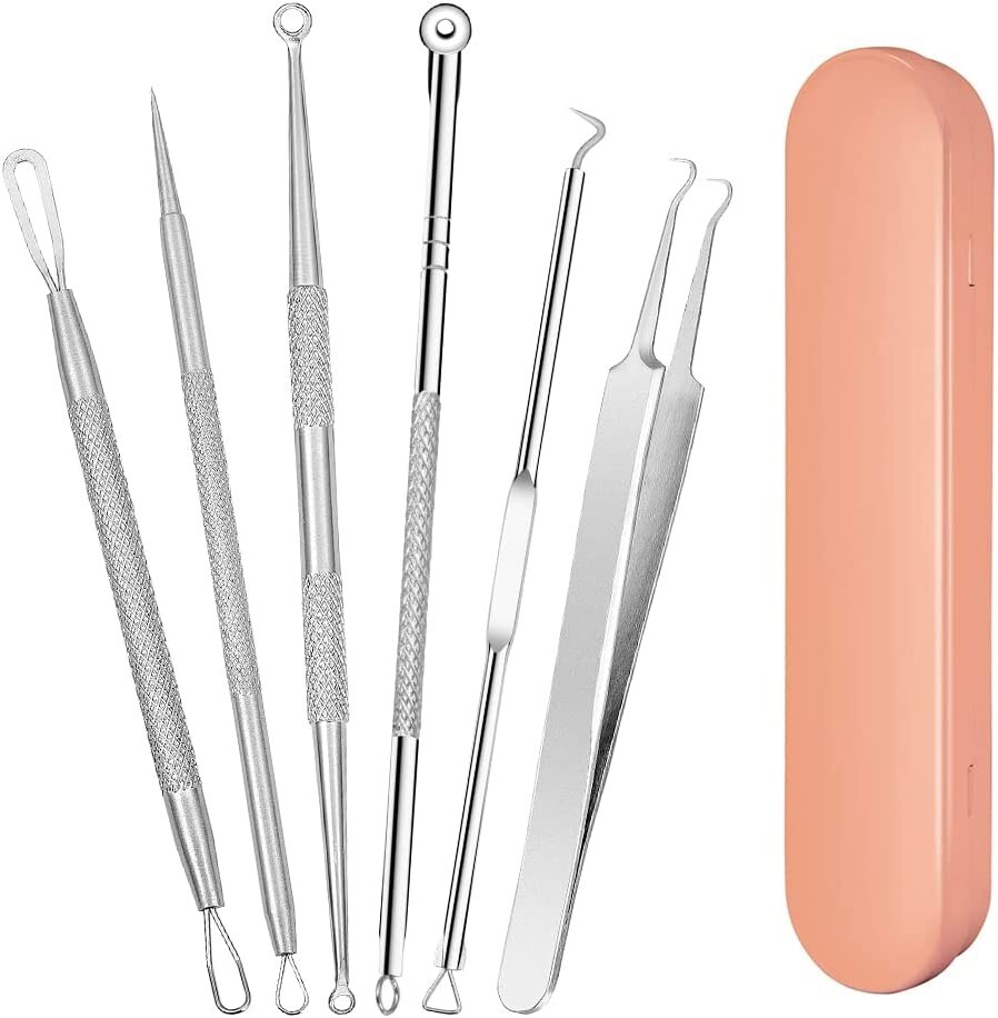 RH購入Acne2枚セット Amazon.com: Professional Facial Blackhead Tweezers,Extractor Acne