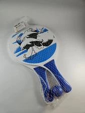 ⭐️⭐️Paddle Ball Set Beach Toys - 2 Paddles One Ball - Lake, Camping Fun For All