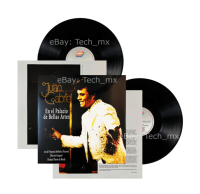 Juan Gabriel - En el Palacio de Bellas Artes Vinyl 2LP Black FREE US S&H NEW