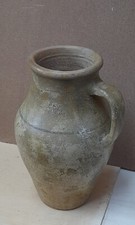 Antica Anfora Orcio Per Formaggio Smaltata In Terracotta Sud Italia Inizio 900 .