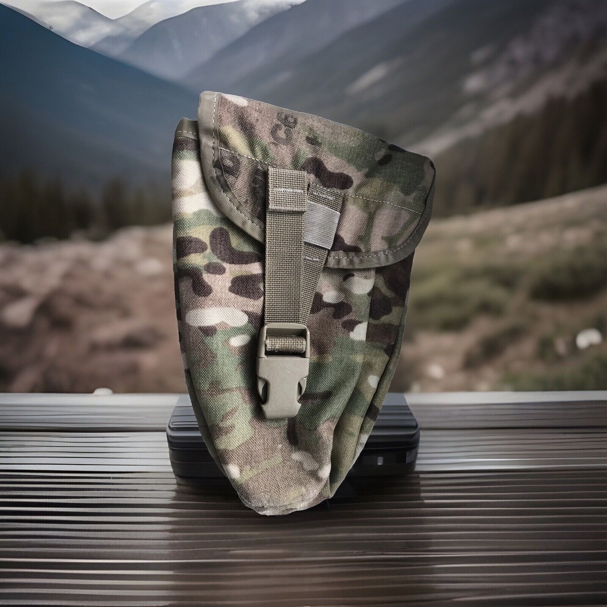 NEW US Army Entrenching Tool Carrier Pouch Molle OCP Multicam Shovel E-Tool NIB - Foto 7