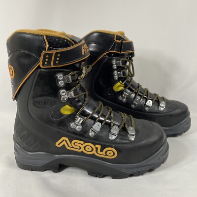 Asolo AFS Guide Boots Men s Size 6.5 Mountaineering Hiking Ice Climbing Italy