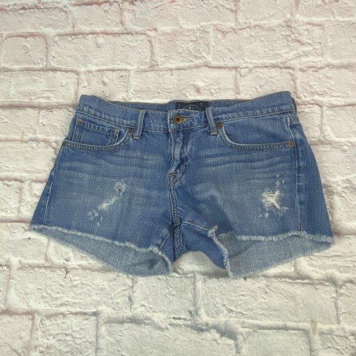 Lucky Brand Denim Jean Shorts Malibu Womens Size 0 / 26 Low Rise