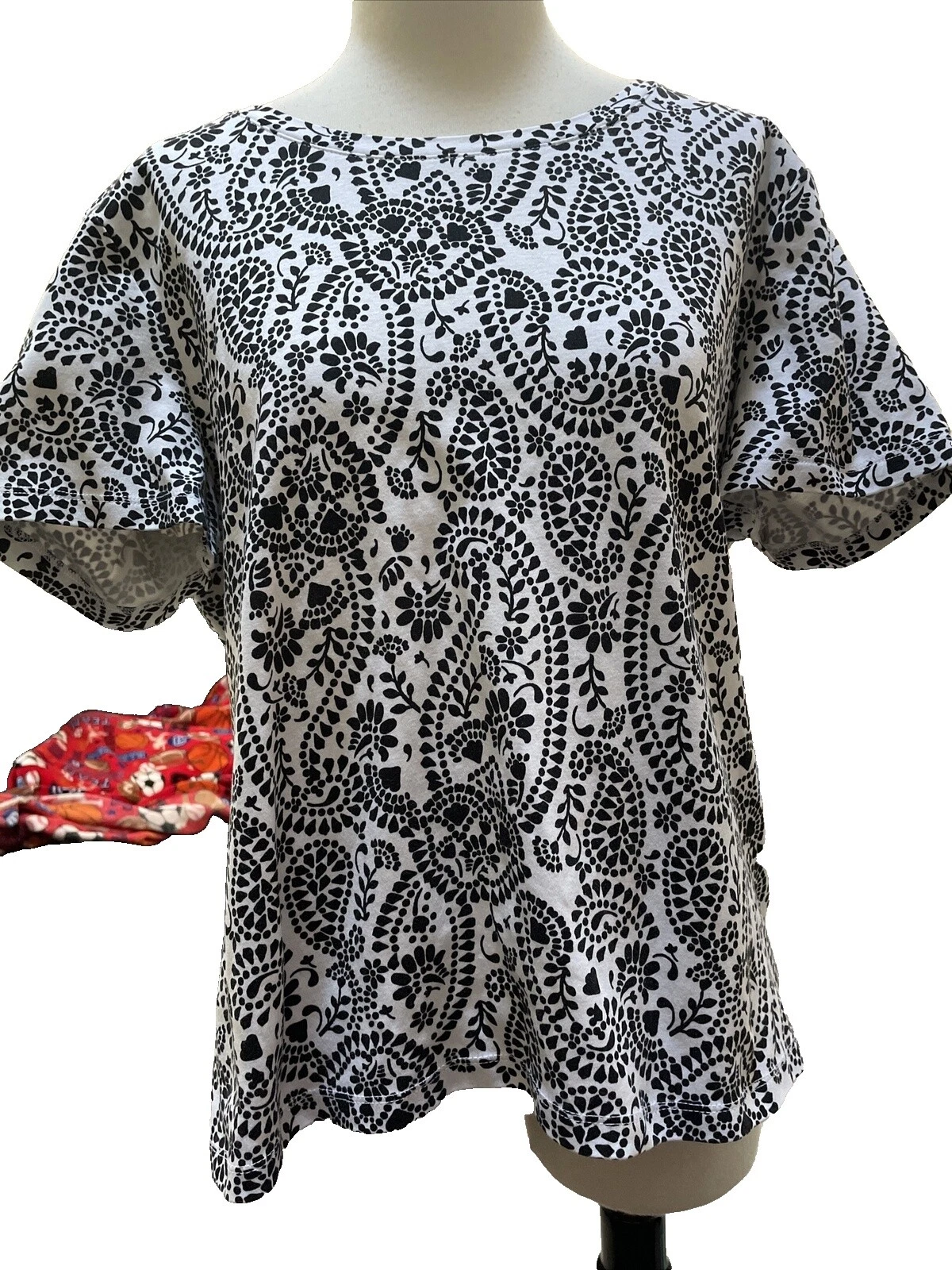 White Stag Acrylic Floral Tops for Women