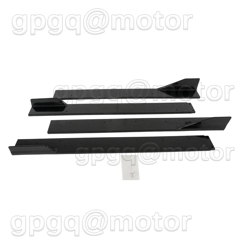 Extensión de faldón lateral de fibra de carbono estilo AR para Lexus IS300 IS350 IS500 2021-2025 Foto 2 de 4