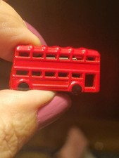 Wonderfu Metal  Red London Bus Brooch