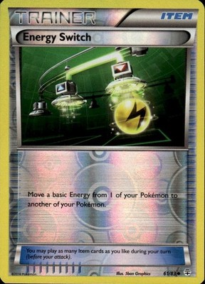 Energy Switch Reverse Holo Uncommon Generations 61/83 LP