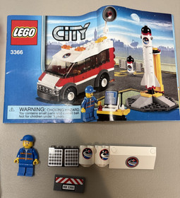 LEGO City - Satellite Launch Pad 3366 Retired 100% Complete Space 2