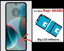 Motorola Moto Razr 2023/ Moto Razr 40 Large Screen Adhesive Tape SET Replacement