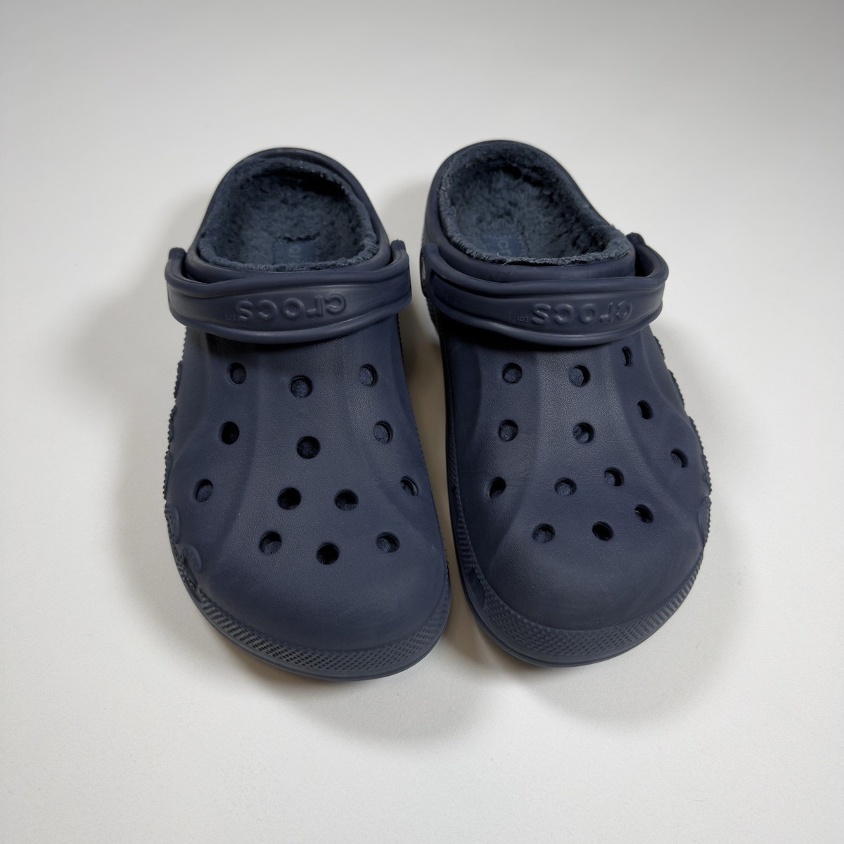 Crocs Baya Lined Clogs Navy Blue Men