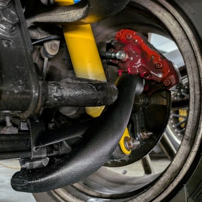 Mitsubishi Evolution Rear Brake Ducts, Evo 4-9 CP9A CT9A