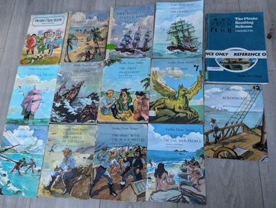 Complete Vintage Griffin Pirate Stories Books 1-12 + Handbooks Sheila McCullagh