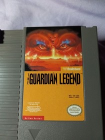Cartucho, manual y funda Guardian Legend (NES, 1989). Probado