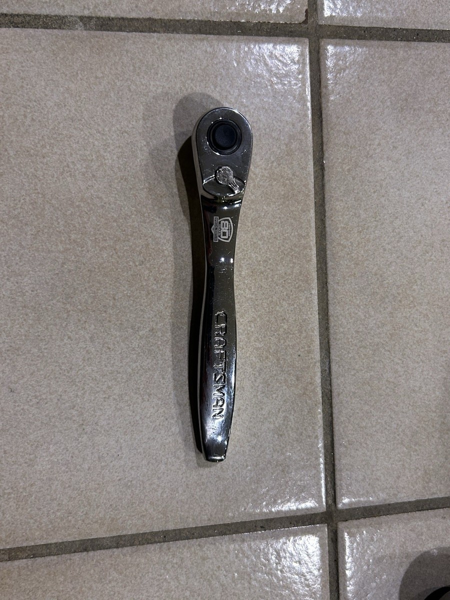 Craftsman 80th Anniversary USA 1/4” Thin Profile Ratchet 44994 VW