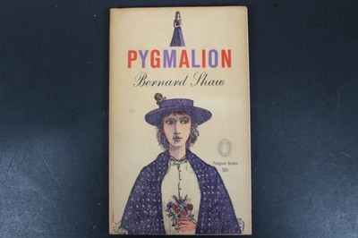 Pygmalion Bernard Shaw 1963 Penguin Books Play Script Vintage Paperback PB