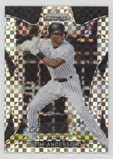 2019 Panini Prizm Tier II Plaid Power Prizm 72/75 Tim Anderson #166 05qn