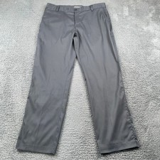Nike Pants Mens 34x30 Gray Golf Tour Performance Dri-Fit Flat Front Tech Stretch
