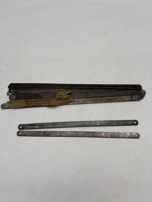 10 Vintage Griffin 12'' Hacksaw Blades Tungsten Steel  18T NOS Blemished & 2x10''