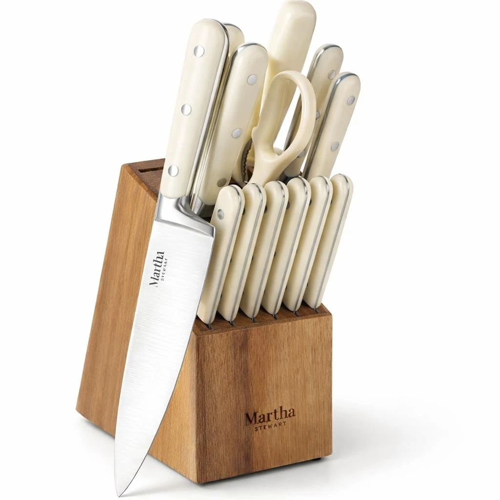 Eastwalk 14 Piece High Carbon Stainless Steel Cutlery Kitchen Block Set w/ABS...