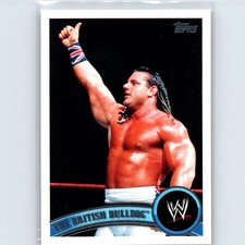 2011 Topps WWE The British Bulldog #90
