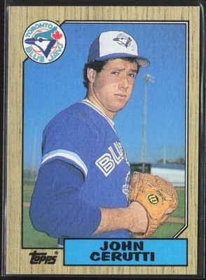 1987 Topps John Cerutti Toronto Blue Jays #557