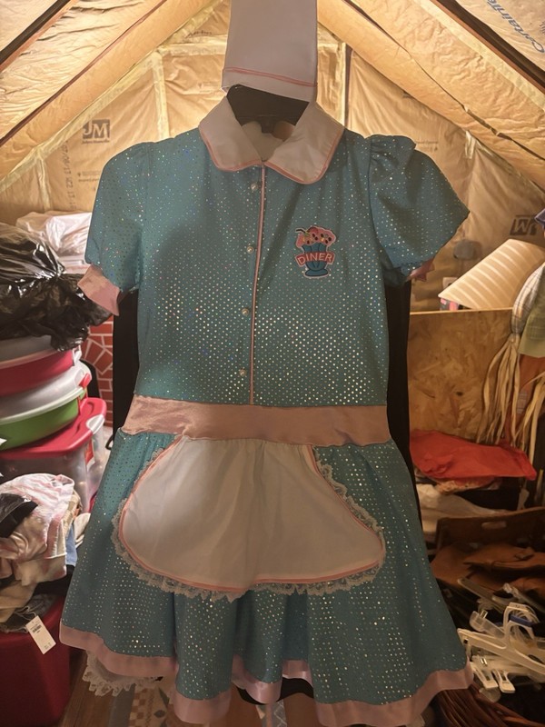 Women’s A Wish Comes True Teal Dance Costume Size MA