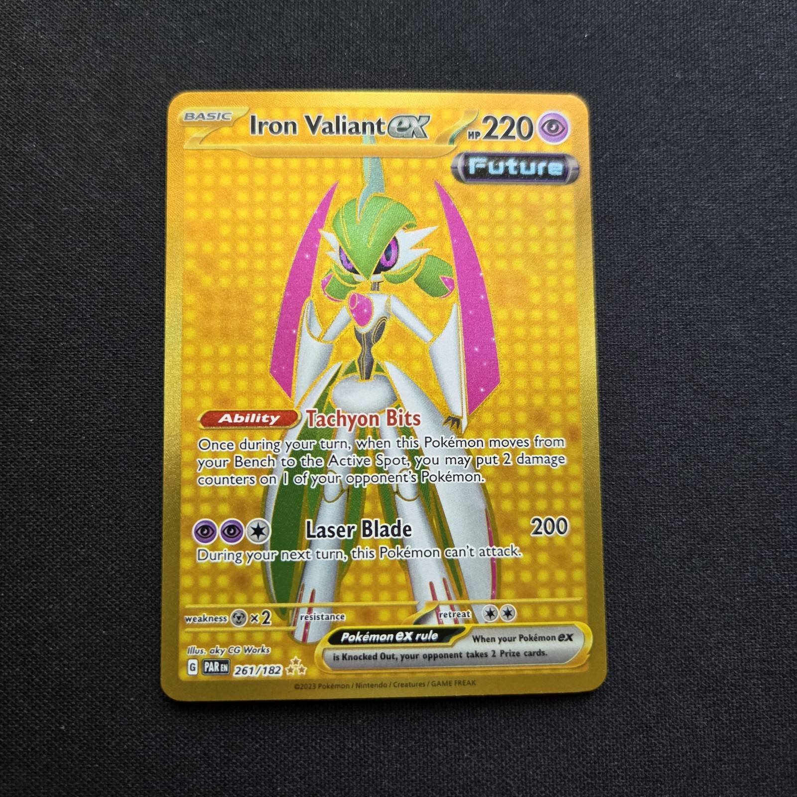 Iron Valiant ex 261/182 SV04: Paradox Rift Holo