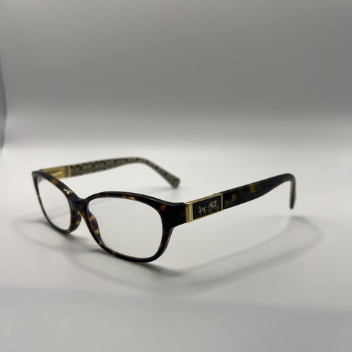 Coach Eyeglasses HC 6061 (Emma) 5262 Dark Tort Sand Sig C 52-15 135 Frames Only