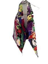 Vtg Versace Corset Vest