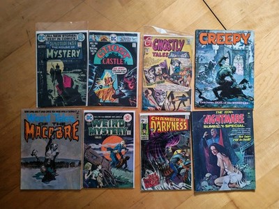 Comic Bundle: Mixed Job Lot Horror Including The House of Mystery Creepy DC Etc
