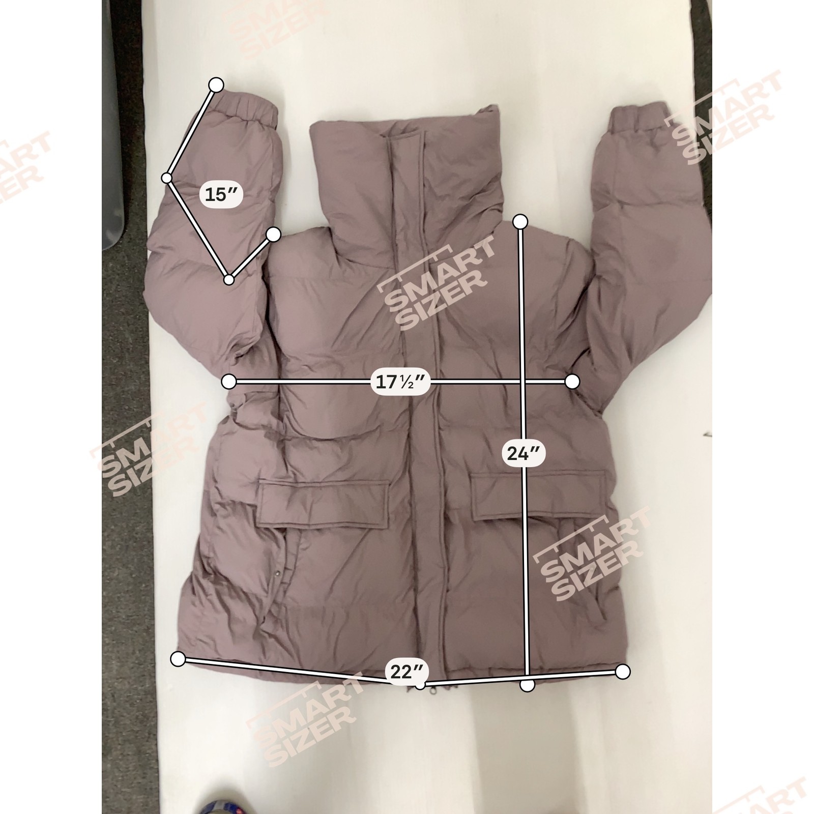 Universal Thread Womens Puffer Jacket With High N… - image 3