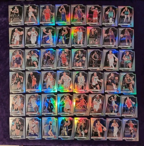 Lot of 48 - 2024 Panini Prizm WNBA - SILVER PRIZMS - ROOKIES, STARS, VETS