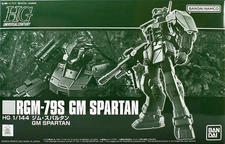 Bandai HGUC 1/144 HG RGM-79S GM Spartan Mobile Suit Gundam Model Kit