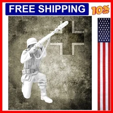 1/35 Scale Die-Cast Resin Figure Model Kit WWII German Soldier Unassembled an...