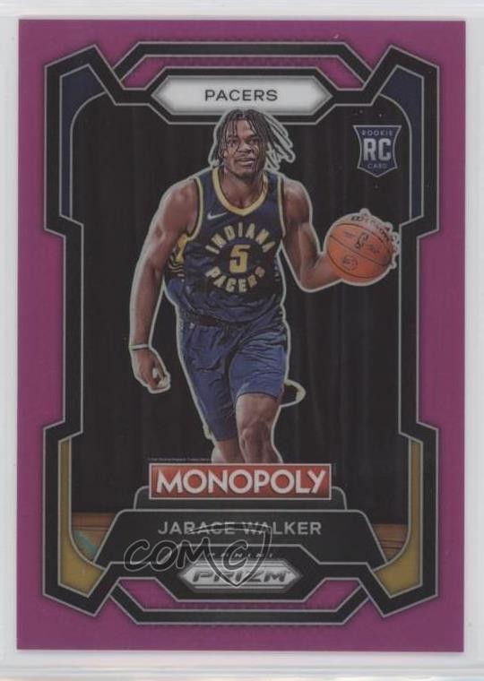 2023-24 Panini Prizm Monopoly Pink Prizm 99/149 Jarace Walker #36 Rookie RC 1w3
