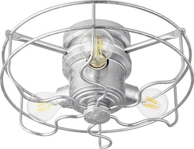 Windmill - 18W 3 LED Cage Ceiling Fan Light Kit in Transitional style - 14