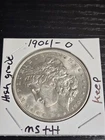 1904-O $1 Morgan Silver Dollar. Gem Fresh From Roll..ms++ Keeper