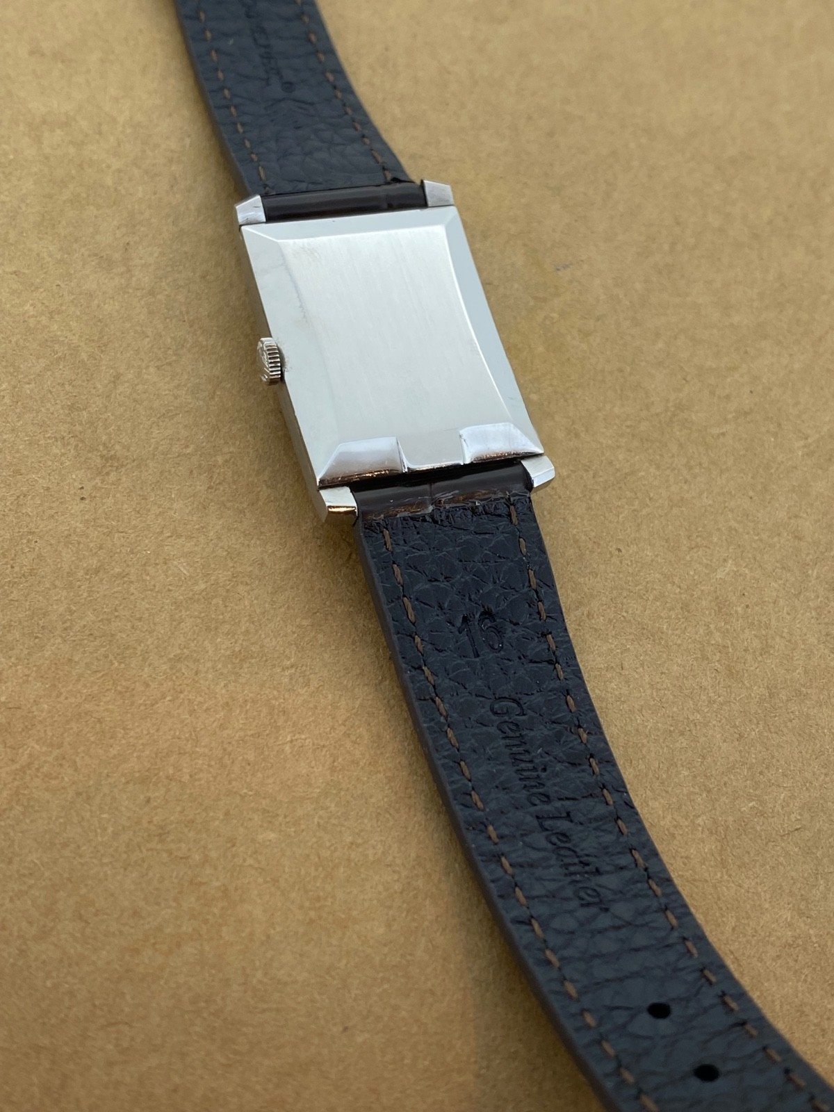 Longines ref 7348-5 cal. 428 Rectangular S/Steel … - image 8