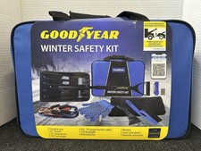 New Goodyear Winter Safety Kit Sealed Jumper Cables Shovel Gloves Led Flash Osh