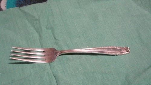 WALLACE STRADIVARI STERLING SILVER SALAD FORK NO MONOGRAM