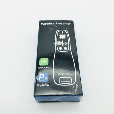 Power point Presentation Remote Control Wireless USB PPT Presenter Laser Pointer