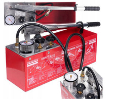 Prüfpumpe Abdrückpumpe Manuell Druckprüfpumpe Füllpumpe 12L 50bar Befüllpumpe