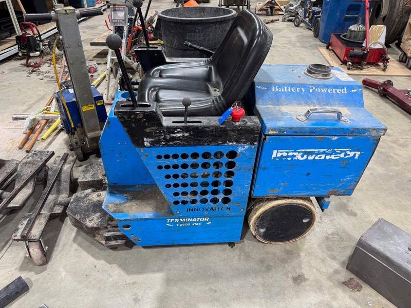 Terminator 2100 XME Ride on Floor Scraper Flooring Demolition Machine