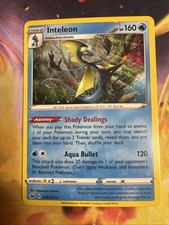 Inteleon - 058/202 - Cosmos Holo Rare - Sword & Shield Pokemon Card 2020 - NM