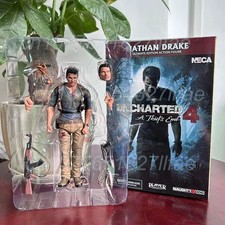 NECA Uncharted 4 Nathan Drake Action Figure Movable Model Toy Collectible