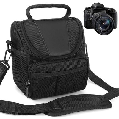 Camera Protective Bag Shoulder Pouch Zipper Case for Nikon Canon Sony Rebel DSLR