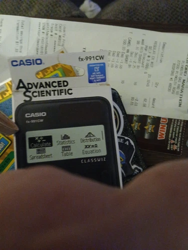 FX-991CW Casio Scientific Calculator Black