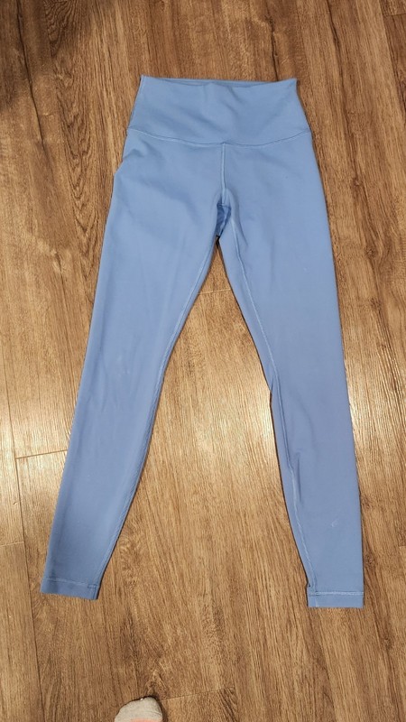 Lululemon Wunder Train High-Rise Tight 28" blue size 6 women's NEW Leggings